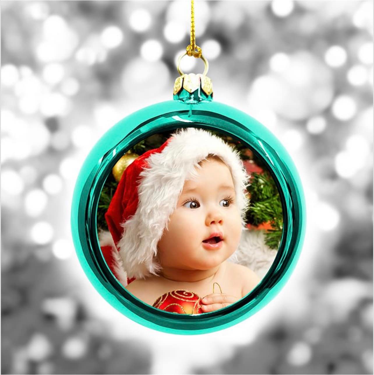 Custom Photo Ornament