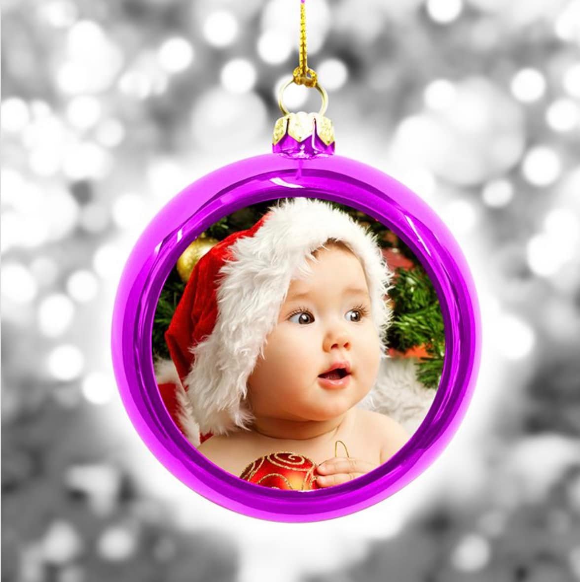 Custom Photo Ornament